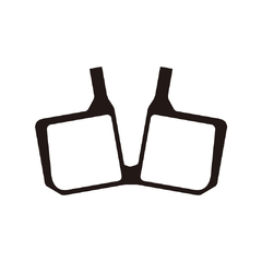 Pivial bremsekloss HDX Magura MT5/7 E-bike, Semi Metallic + DuPont Kevlar