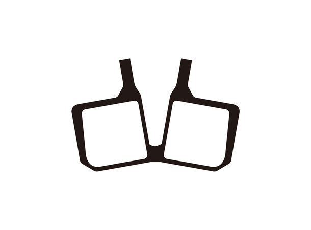 Pivial bremsekloss HDX Magura MT5/7 E-bike, Semi Metallic + DuPont Kevlar 