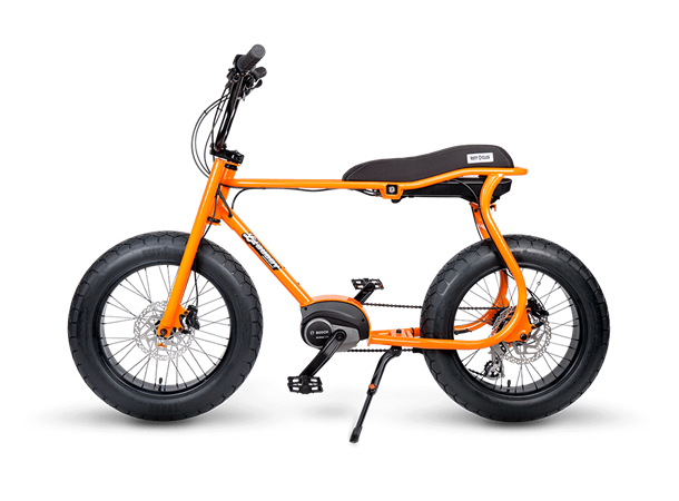 Ruff Cycles Lil'Buddy Elsykkel Bosch CX, 500 Wh, Orange