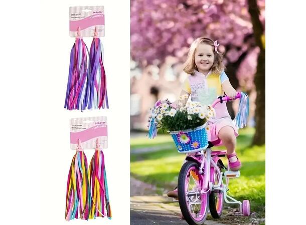 Streamers multi-color Gul-Blå-Rosa 
