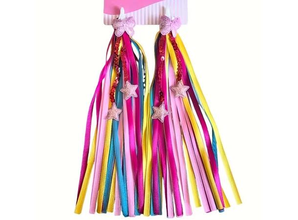 Streamers multi-color Gul-Blå-Rosa 