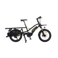 Yuba Fastrack Transportsykkel Shimano E7000 elsykkel, Espresso
