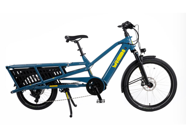 Yuba Spicy Curry Transportsykkel Bosch Cargo Line elsykkel, True Blue 