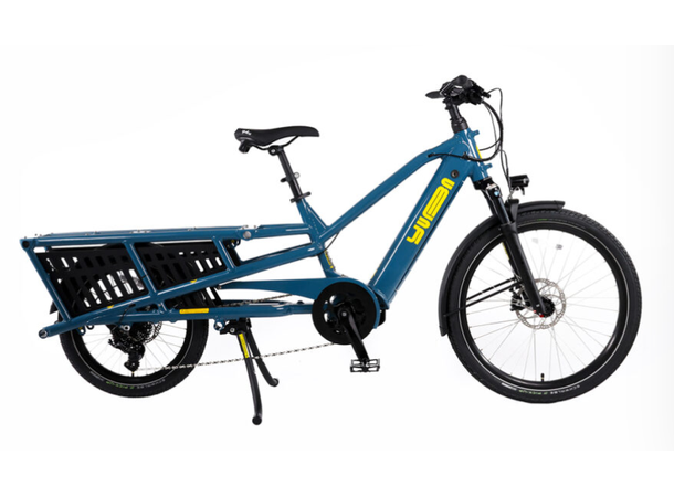 Yuba Spicy Curry V4 Transportsykkel Bosch Cargo Line elsykkel, True Blue 