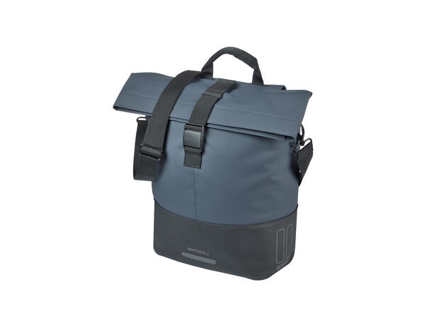 Basil Sykkelveske Cove Shopper 14-16 liter, Navy/Black 