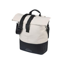 Basil Sykkelveske Cove Shopper 14-16 liter, Off-White/Black