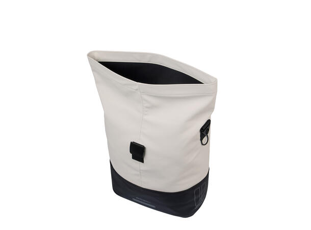 Basil Sykkelveske Cove Shopper 14-16 liter, Off-White/Black 