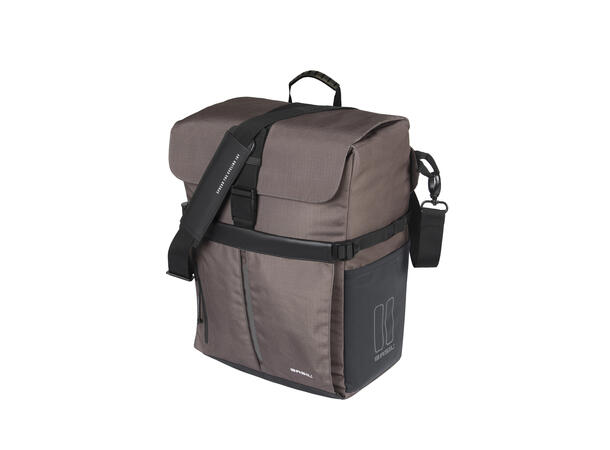 Basil Sykkelveske MIK Move Commuter 14 liter, Brown 