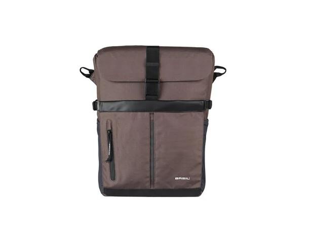 Basil Sykkelveske MIK Move Commuter 14 liter, Brown 