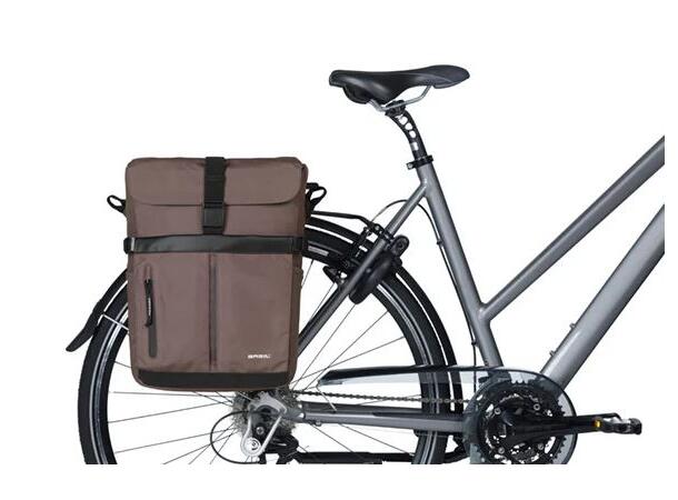 Basil Sykkelveske MIK Move Commuter 14 liter, Brown 