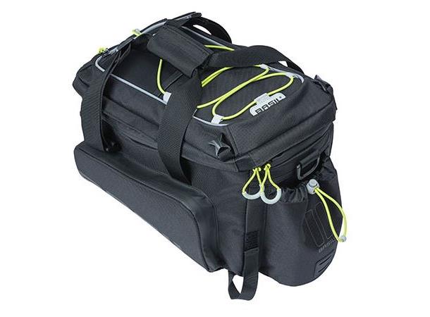 Basil Sykkelveske Miles XL Pro 9-36 liter, Trunk Bag, Black 
