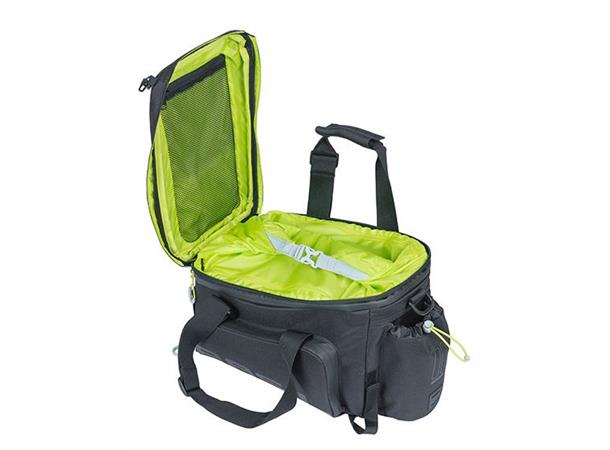 Basil Sykkelveske Miles XL Pro 9-36 liter, Trunk Bag, Black 