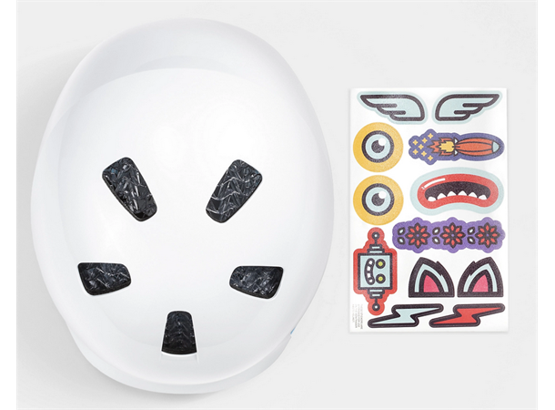 Bontrager Sykkelhjelm Jet WaveCel White 