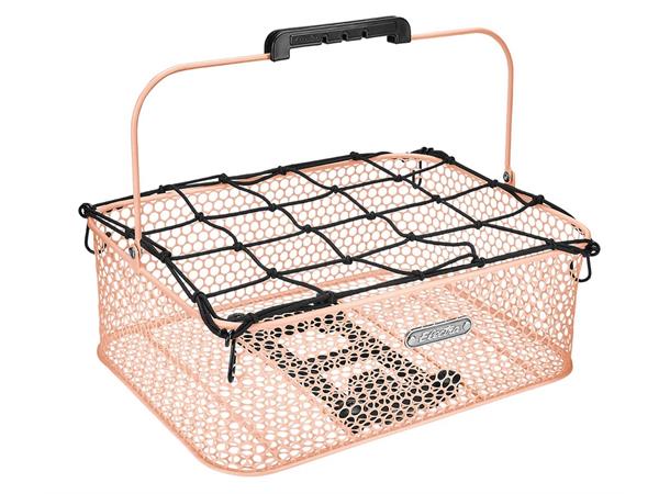 Electra Sykkelkurv MIK Honeycomb Lav Lyserosa 