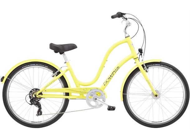 Electra Townie Original 7D EQ Damesykkel 7 gir, Pineapple Yellow