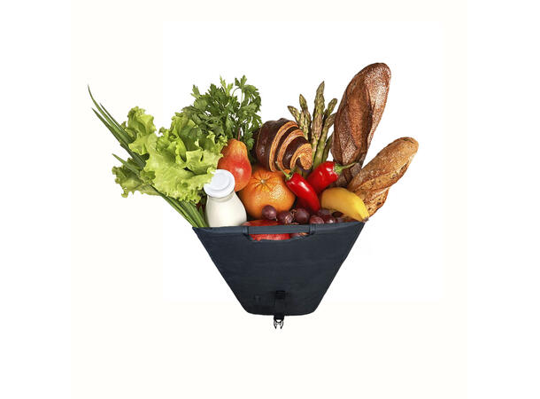 Pivial Sykkelveske All-Weather Shopping 23-29 liter, Black 