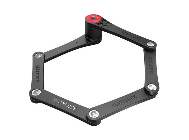 Seatylock Elsykkellås Foldylock 90 90 cm, Nøkkel, Foldelås, ART3 