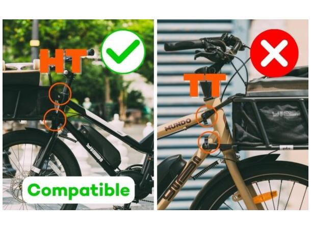 Yuba Stuffrack Tilbehør til Yuba med head tube mount 