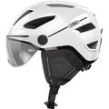ABUS Sykkelhjelm Pedelec ACE Pearl White ABUS str: Small (51 - 55 cm)