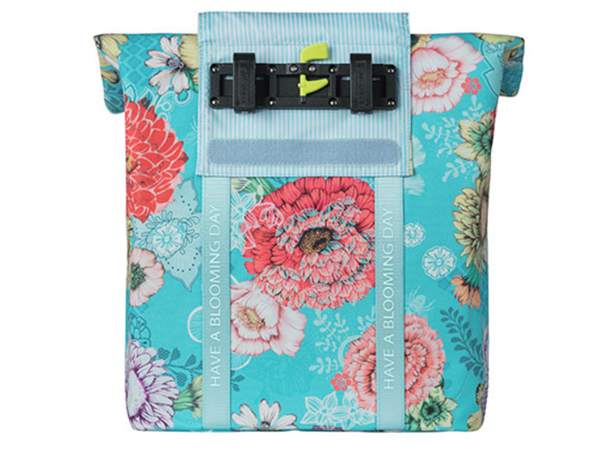 Basil Sykkelveske Bloom Field Shopper 15-20 liter, Sky Blue 