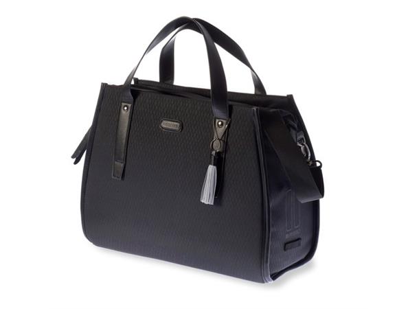 Basil Sykkelveske Noir Business 17 liter, Black 