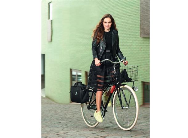 Basil Sykkelveske Noir Business 17 liter, Black 