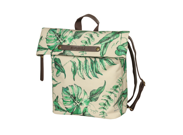 Basil Sykkelveske og Ryggsekk Ever Green 14-19 liter, Sandshell Beige 