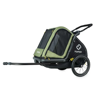 Hamax Hundevogn Pluto Medium sykkelvogn og trillevogn for hund