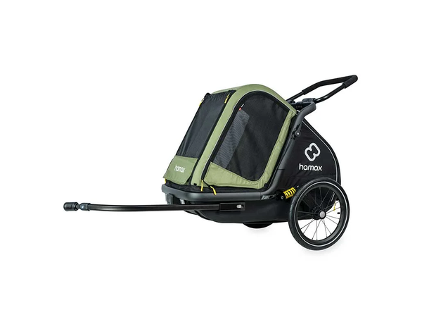 Hamax Hundevogn Pluto Medium sykkelvogn og trillevogn for hund 