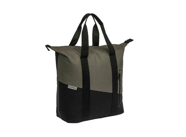 New Looxs Sykkelveske Oslo Shopper Kota 24 liter, Black Green 