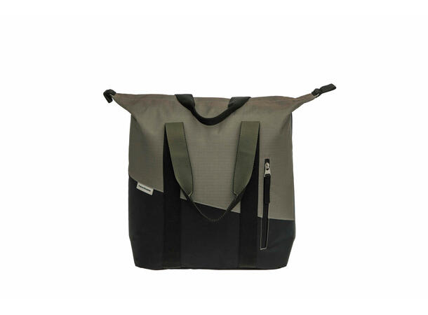 New Looxs Sykkelveske Oslo Shopper Kota 24 liter, Black Green 