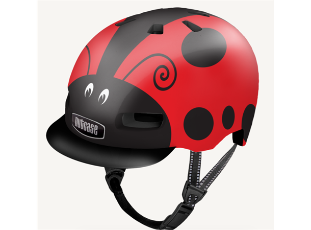 Nutcase Sykkelhjelm MIPS Lady Bug 