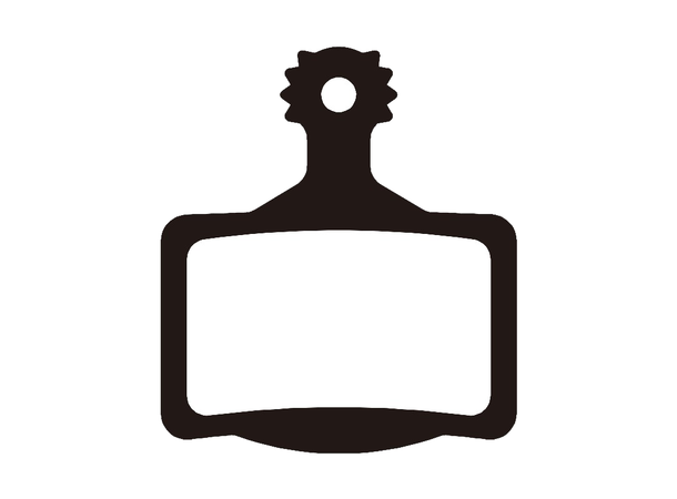 Pivial bremsekloss HDX Magura MT2/4/6/8 E-bike, Semi Metallic + DuPont Kevlar 