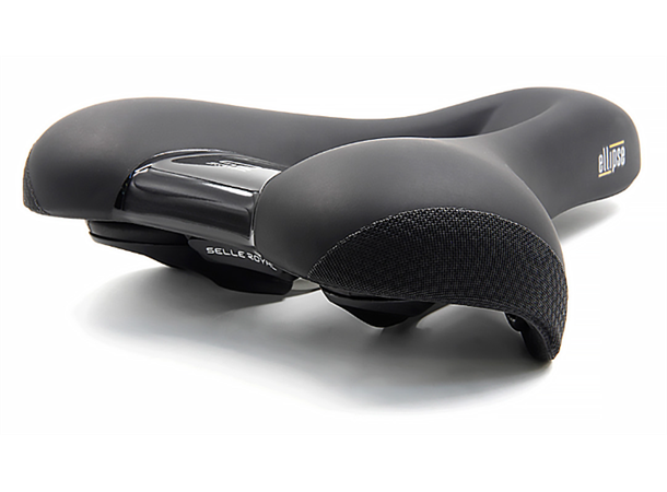 Selle Royal Sykkelsete Ellipse Relaxed Unisex, black 