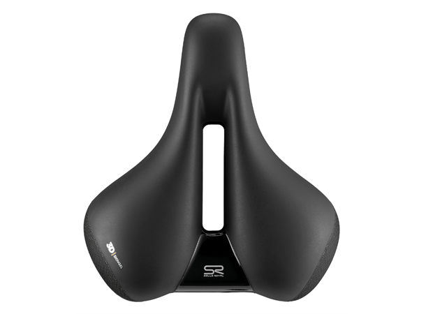 Selle Royal Sykkelsete Ellipse Relaxed Unisex, black 