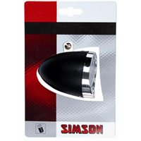 Simson Lykt LED Classic Black Frontlys