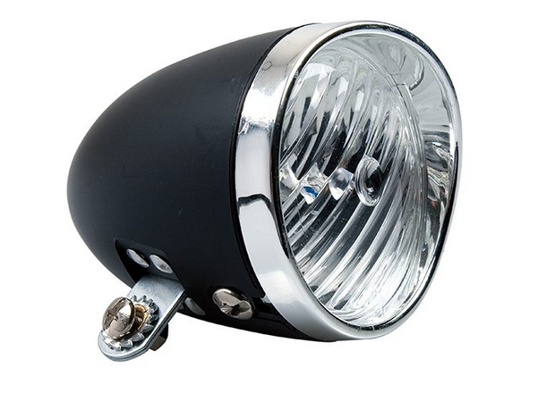 Simson Lykt LED Classic Black Frontlys