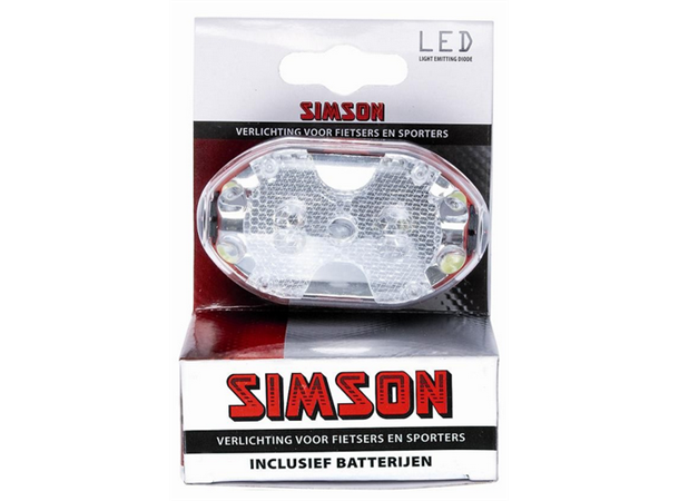 Simson Lykt LED front light Frontlys 