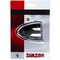 Simson Lykt LED light Classic Chrome Frontlys