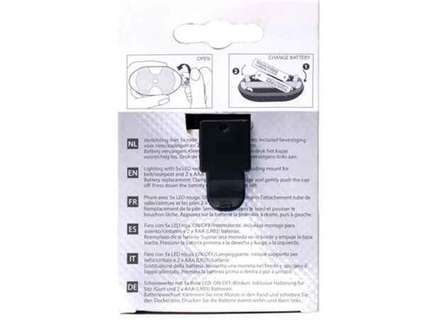 Simson Lykt LED rear light Baklys 