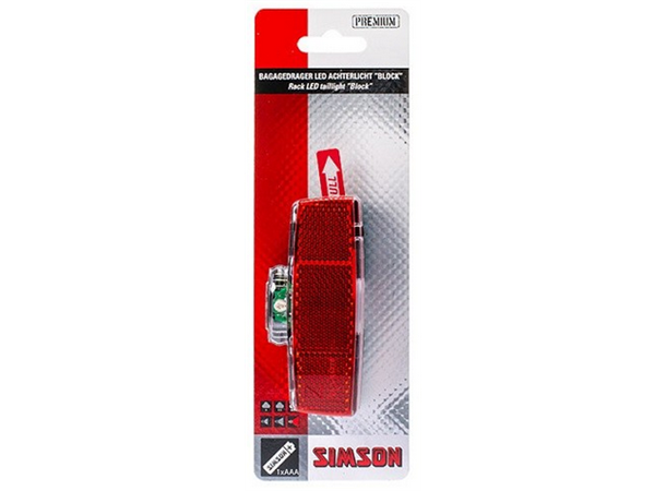 Simson Lykt LED rear light block Baklys