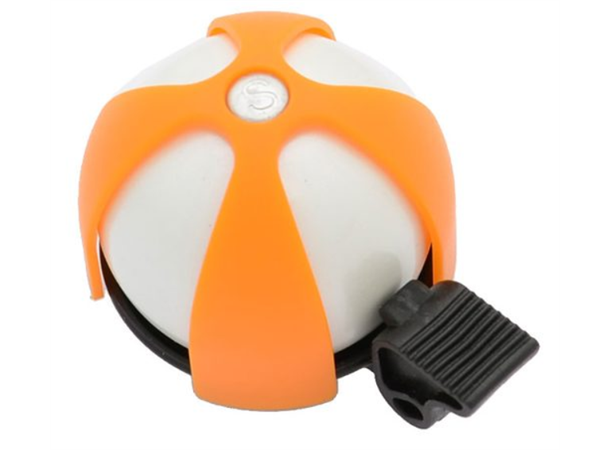 Simson Ringeklokke Joy White-Orange 