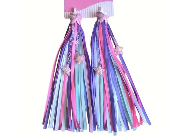 Streamers multi-color Lilla-Blå-Rosa-Hvit 