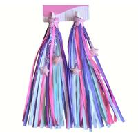 Streamers multi-color Lilla-Blå-Rosa-Hvit