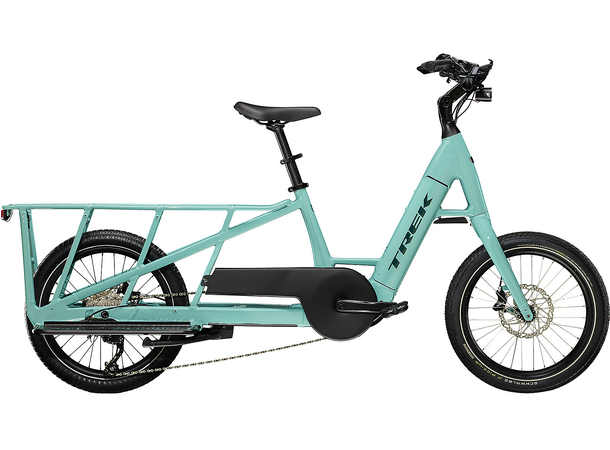 Trek Fetch+ 2 Transportsykkel Bosch Cargo Smart elsykkel, Blue Sage