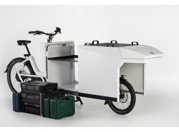 Urban Arrow Cargo Craft Transportsykkel Bosch Cargo Line elsykkel, Black 