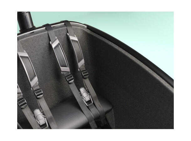 Urban Arrow FamilyNext Transportsykkel Bosch Smart Cargo Line elsykkel, Black 