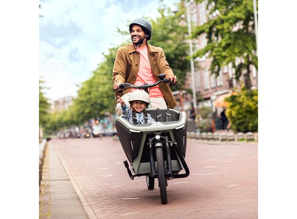 Urban Arrow FamilyNext Transportsykkel Bosch Smart Cargo Line elsykkel, Black 