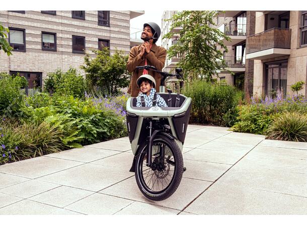 Urban Arrow FamilyNext Transportsykkel Bosch Smart Cargo Line elsykkel, Black 