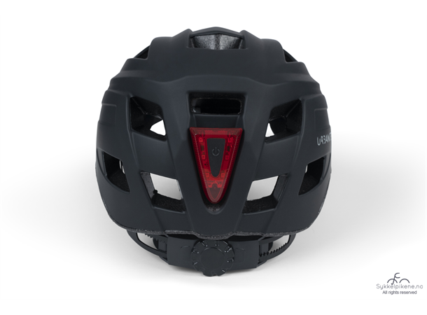 Urbanite Sykkelhjelm Light Edition Black Urbanite str: Medium (52 - 59 cm) 